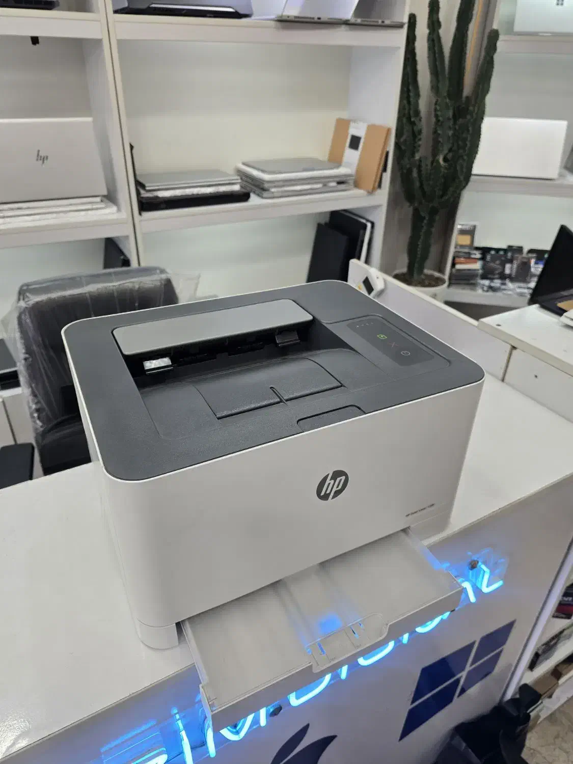 پرینتر لیزری رنگی مدل 150a برند hp کارتریج صفر|پرینتر، اسکنر، کپی، فکس|رشت, دیلمان|دیوار