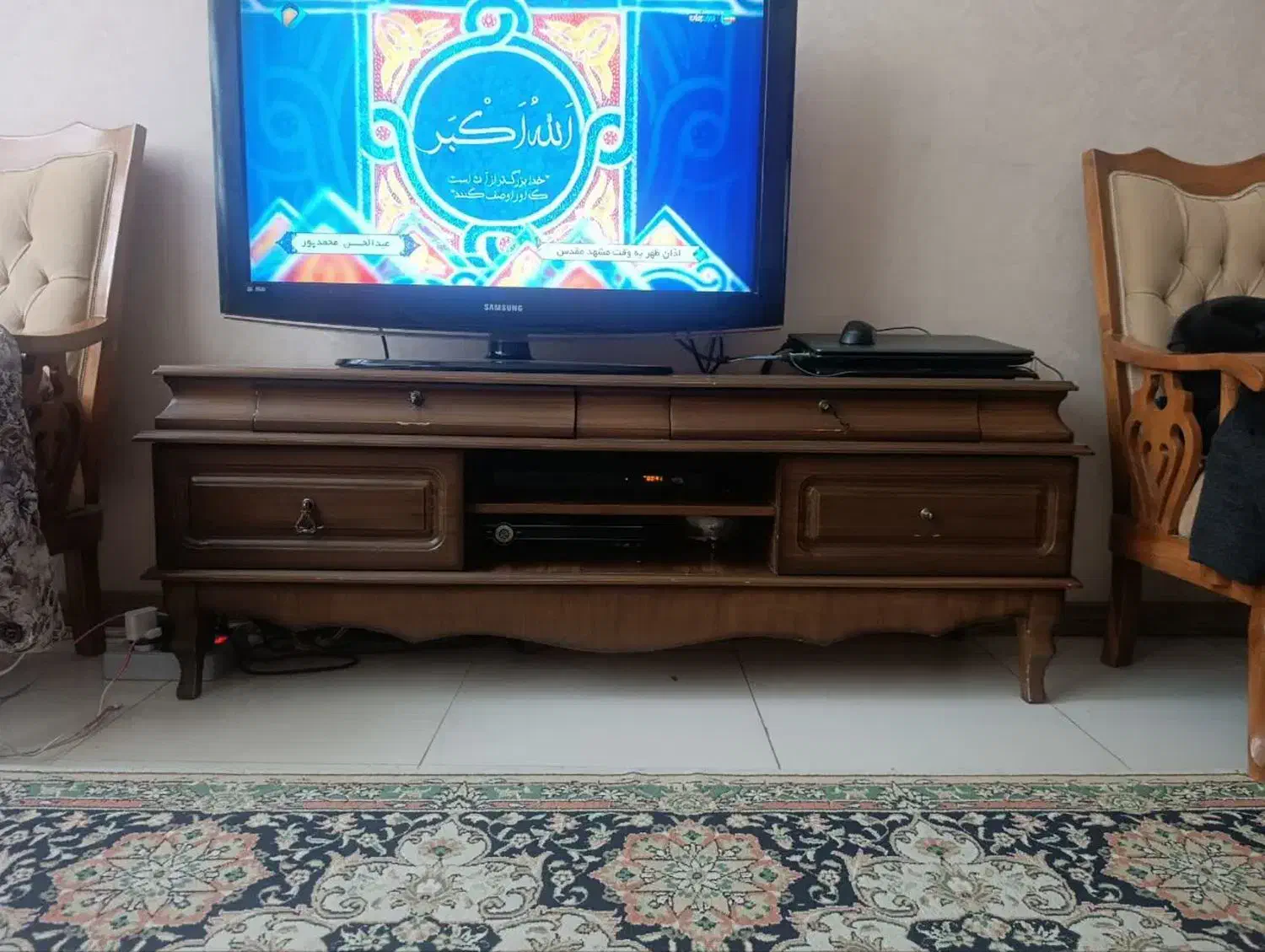 میز تلویزیون چوبی|میز تلویزیون|مشهد, مشکینی (شهرک غرب)|دیوار