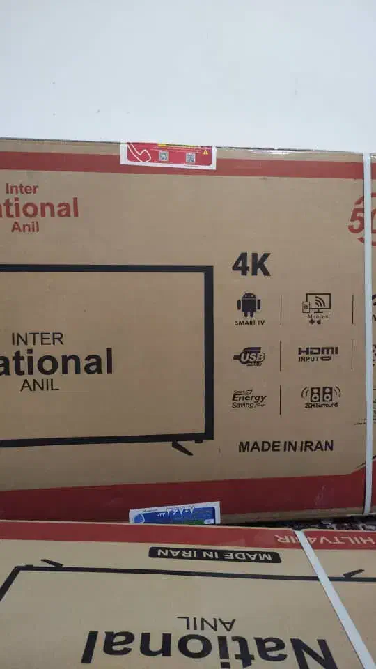 تلویزیون LEDو 50و43 اسمارت Q5040 اینتر ناسیونال|تلویزیون و پروژکتور|شیراز, گلکوب|دیوار