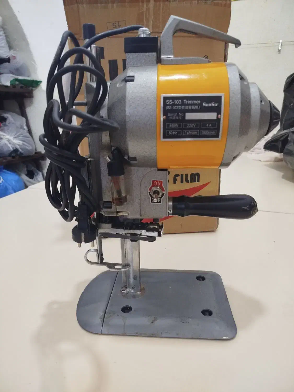 قیچی برقی سایز 5 مارک سان سیر|چرخ خیاطی و ریسندگی|قم, لبچال|دیوار