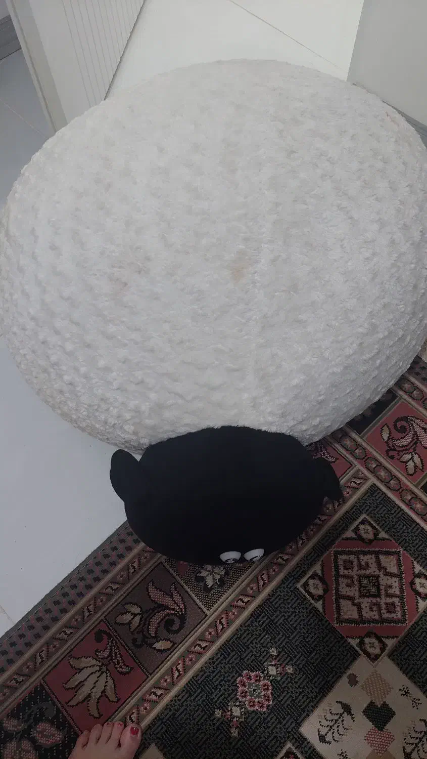 عروسک گوسفند بزرگ|اسباببازی بچه|همدان, |دیوار