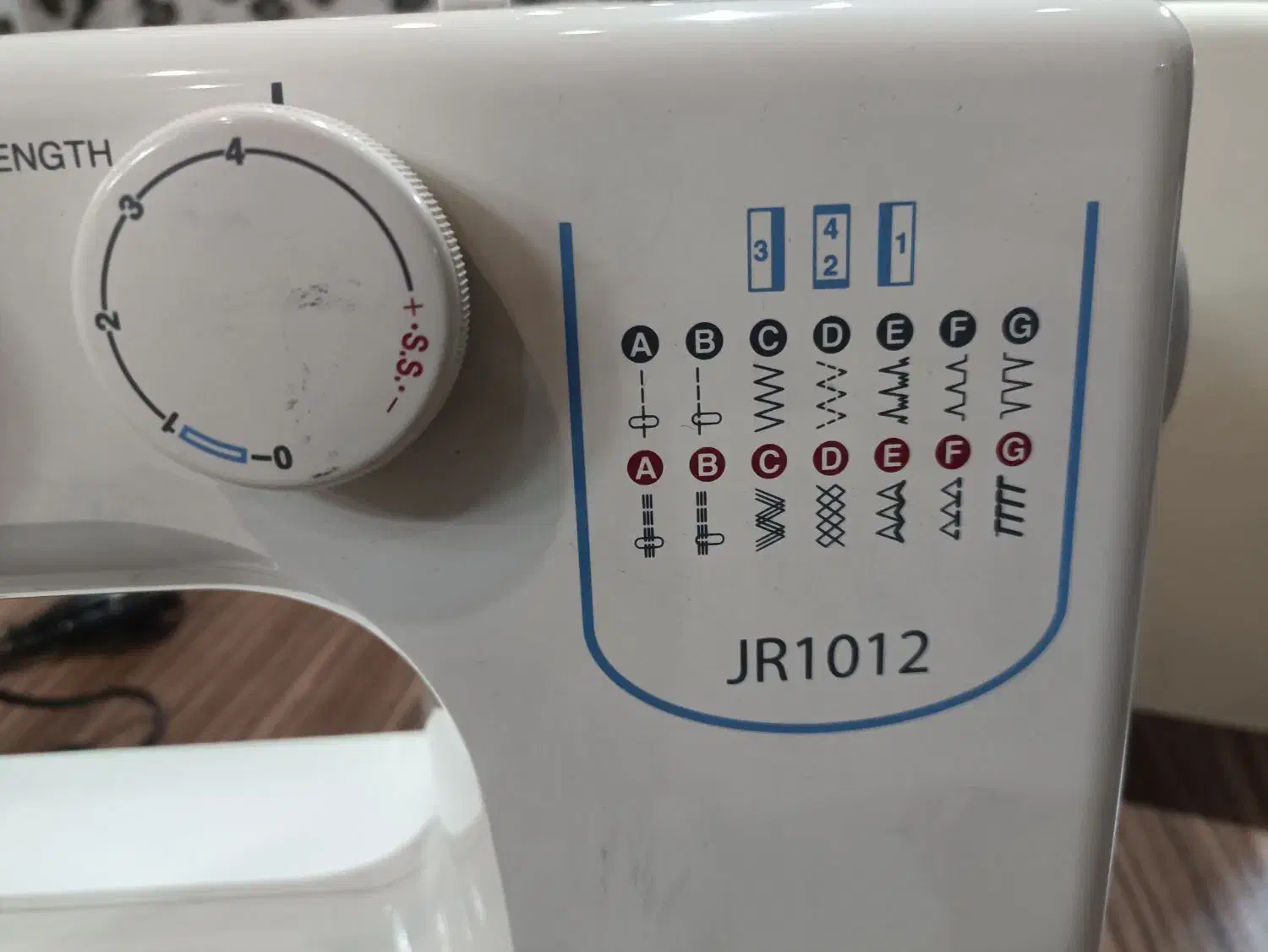 چرخ خیاطی ژانومه مدل jR1012|چرخ خیاطی و ریسندگی|اصفهان, باغ زیار|دیوار