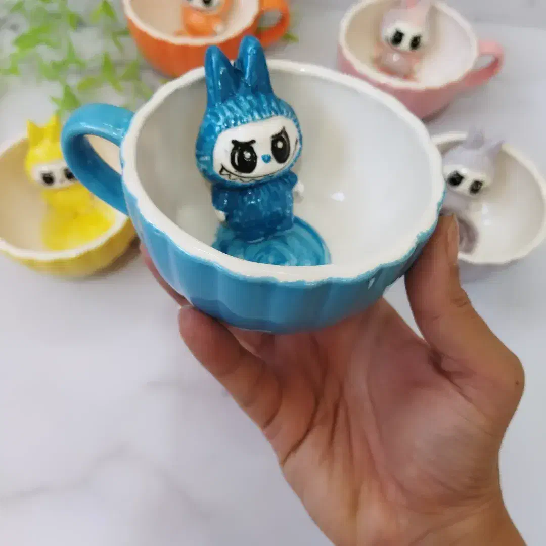 ماگ سوپرایزی لبوبو|ظروف سرو و پذیرایی|شاهینشهر, نظامی|دیوار