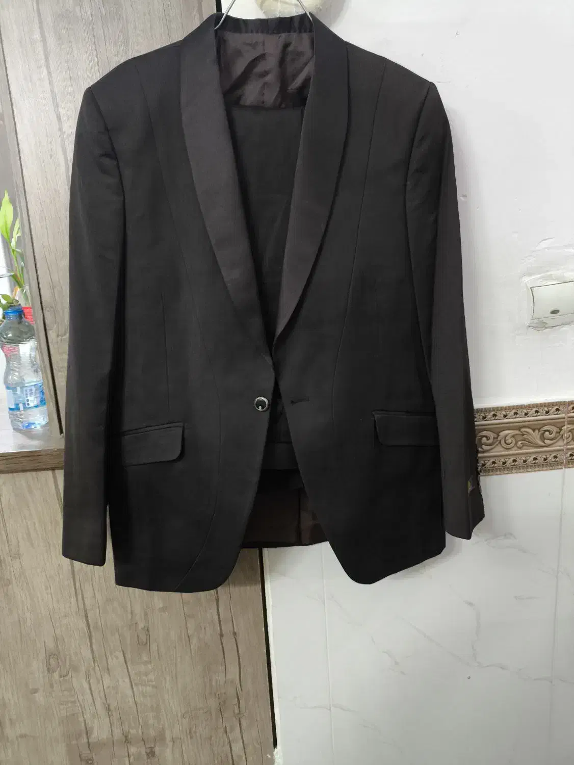 کت شلوار جنس گوآردین سایز 48 یکبار پوشیدم|لباس|پاکدشت, شهرک امام رضا|دیوار