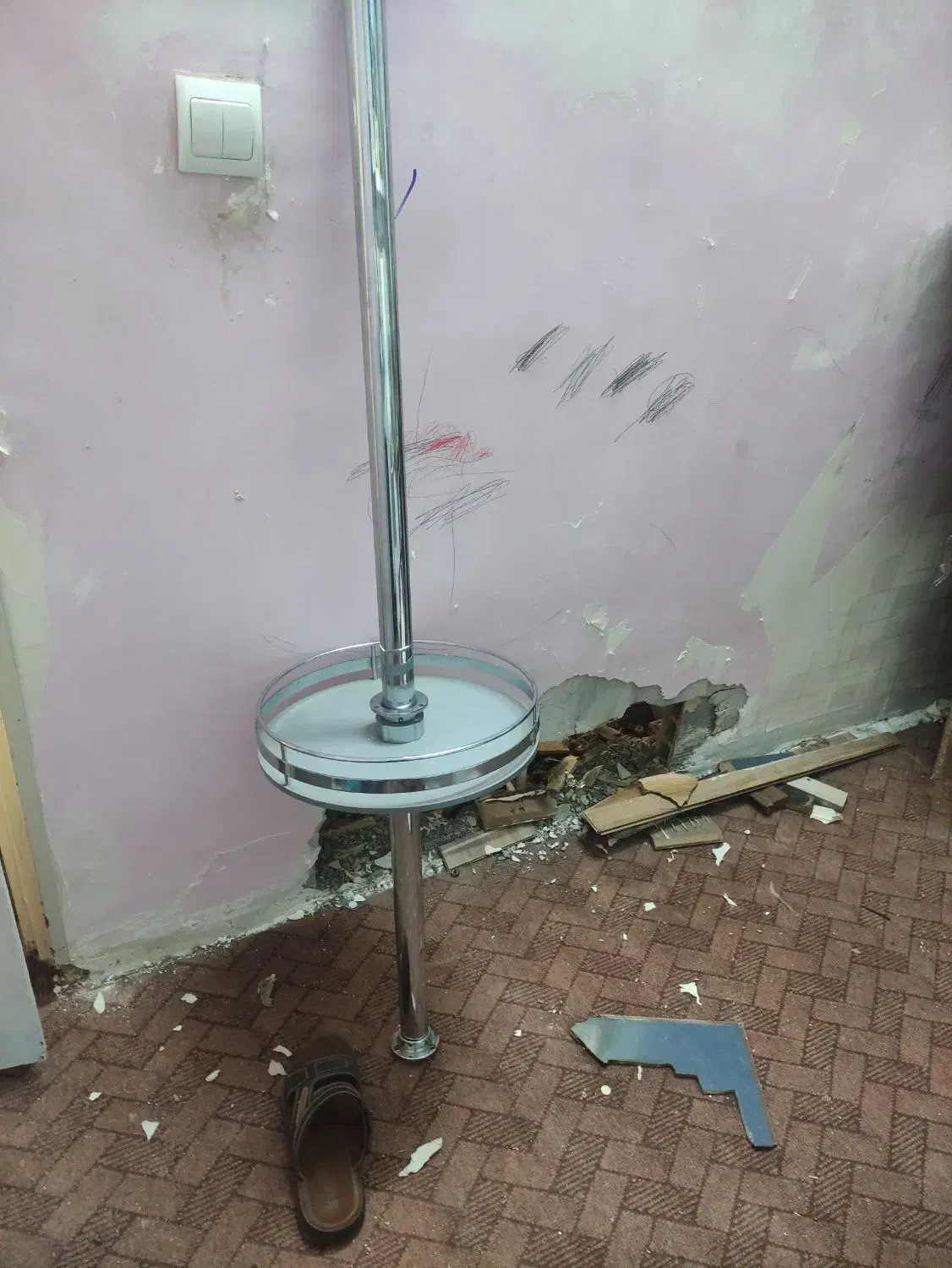 میله استیل|آب‌چکان و نظم‌دهنده ظروف|مشهد, امیریه|دیوار