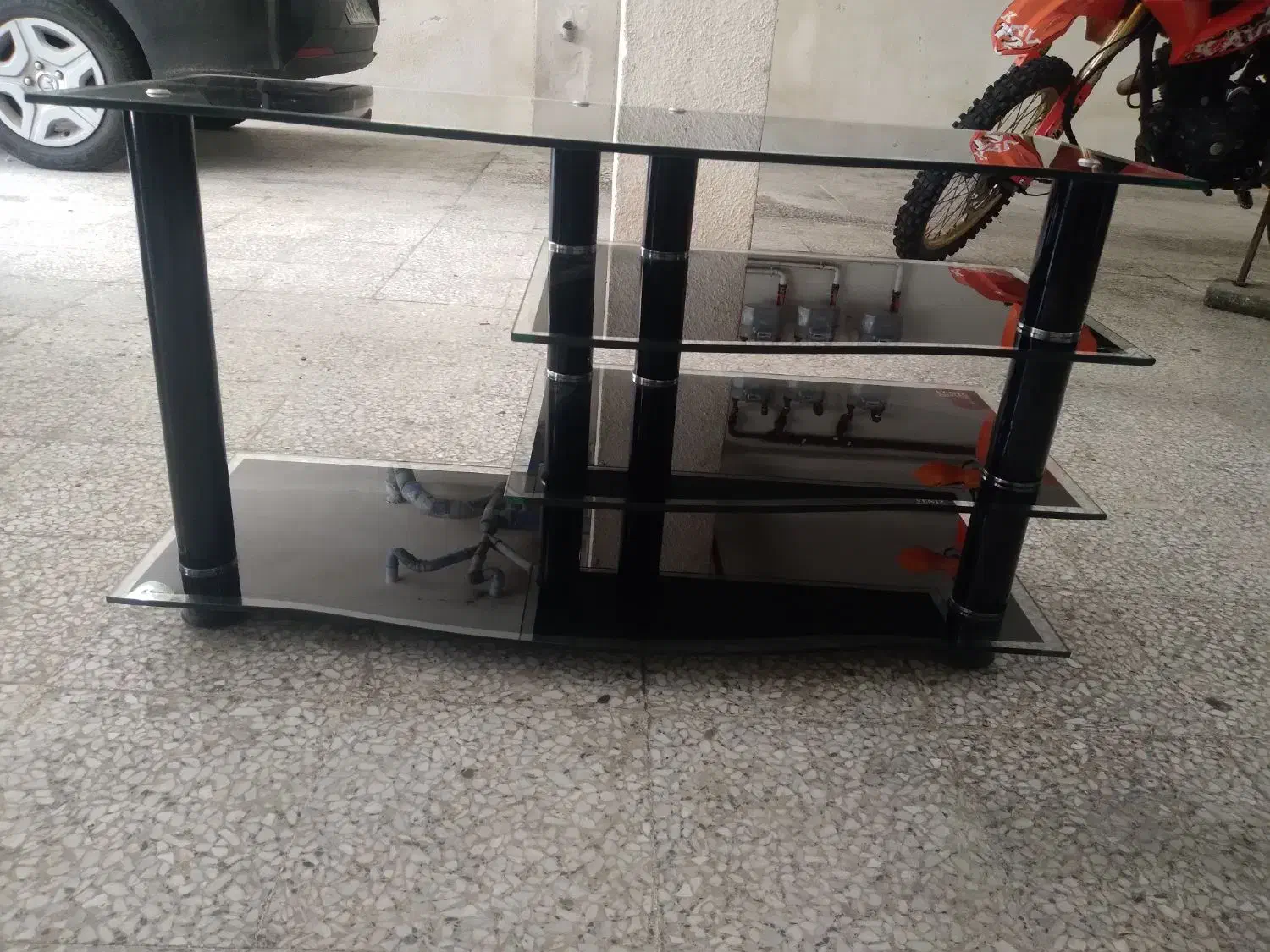 میز تلویزیون شیشه ای|میز تلویزیون|بندر انزلی, انصار الحسین|دیوار