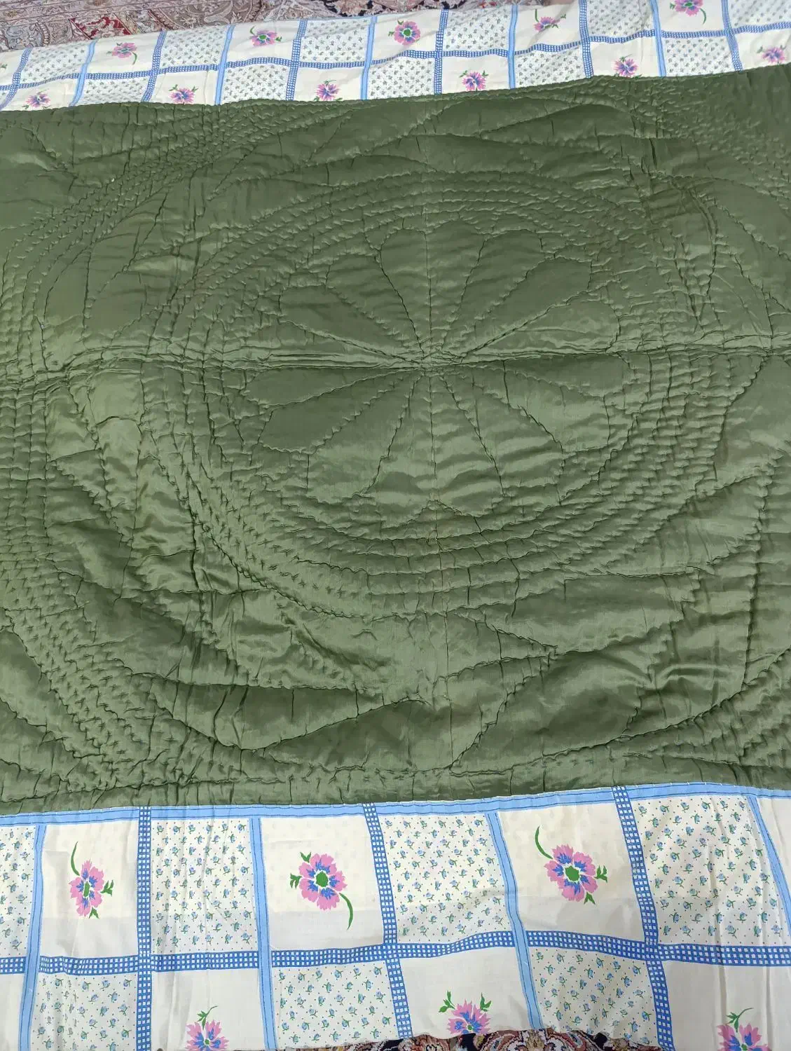 فروش دو عدد لحاف|رختخواب، بالش، پتو|زاهدان, |دیوار