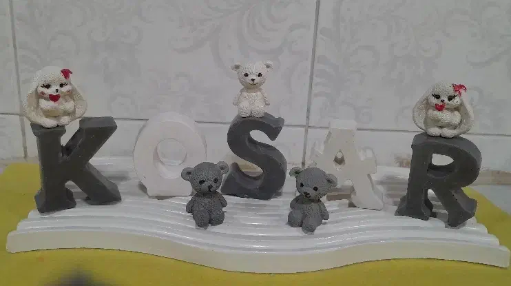 استنداسم،شمع،وسنگ مصنوعی،کارهای نمدی|صنایع دستی و سایر لوازم تزئینی|کاشان, کارگر|دیوار