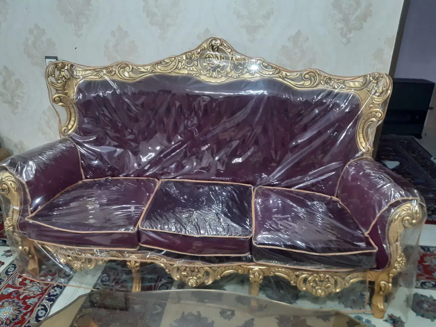 ۷نفره با۳تاعسلی|مبلمان خانگی و میز عسلی|مشهد, امیریه|دیوار