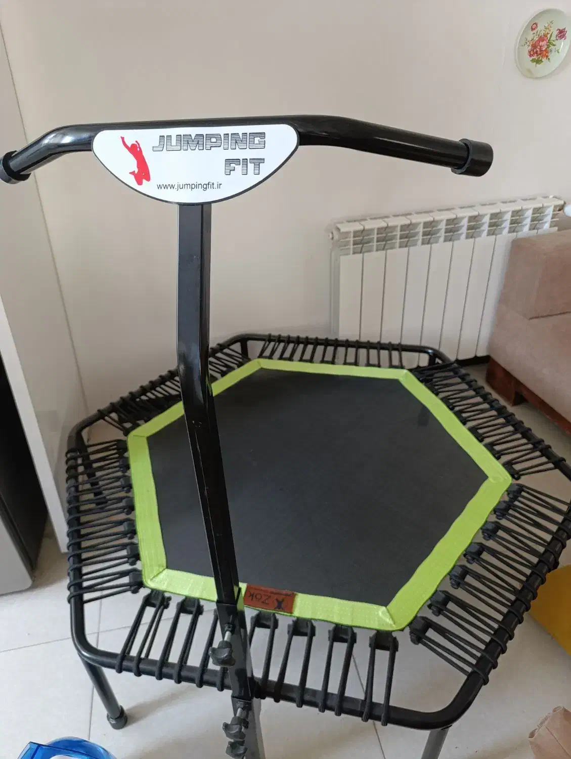 ترامپولین جامپینگ فیت|تجهیزات ورزشی|کرمان, |دیوار