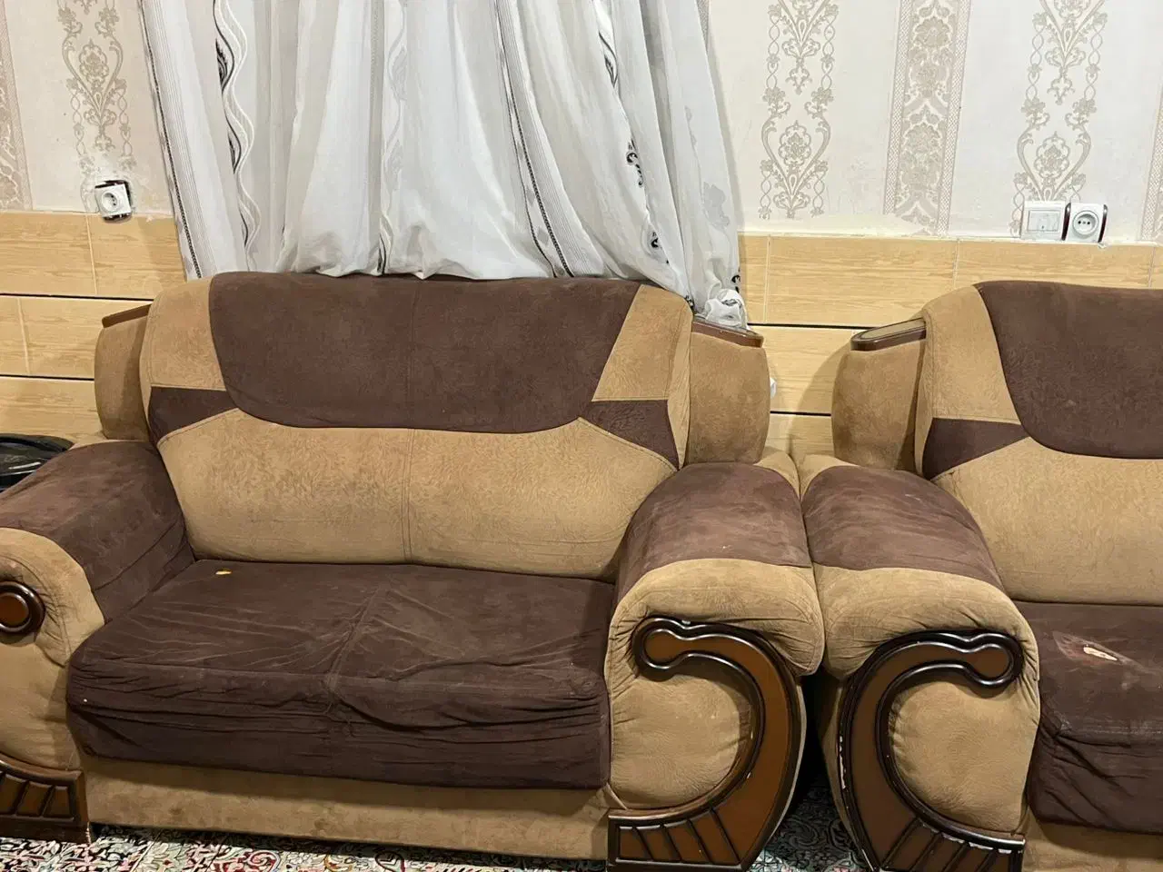 مبل راحتی کار کرده|مبلمان خانگی و میز عسلی|بم, |دیوار