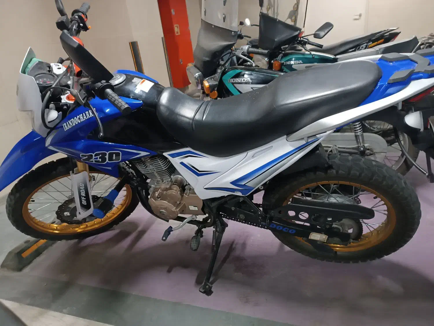 تریل ۲۳۰ ایران دوچرخ مدل ۱۴۰۳، کم‌کارکرد|موتورسیکلت|رودسر, |دیوار