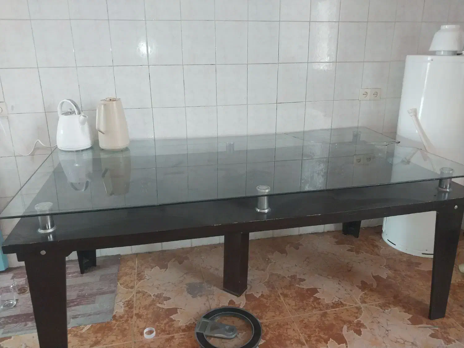 میز ناهارخوری ۸ نفره|میز و صندلی غذاخوری|جیرفت, |دیوار