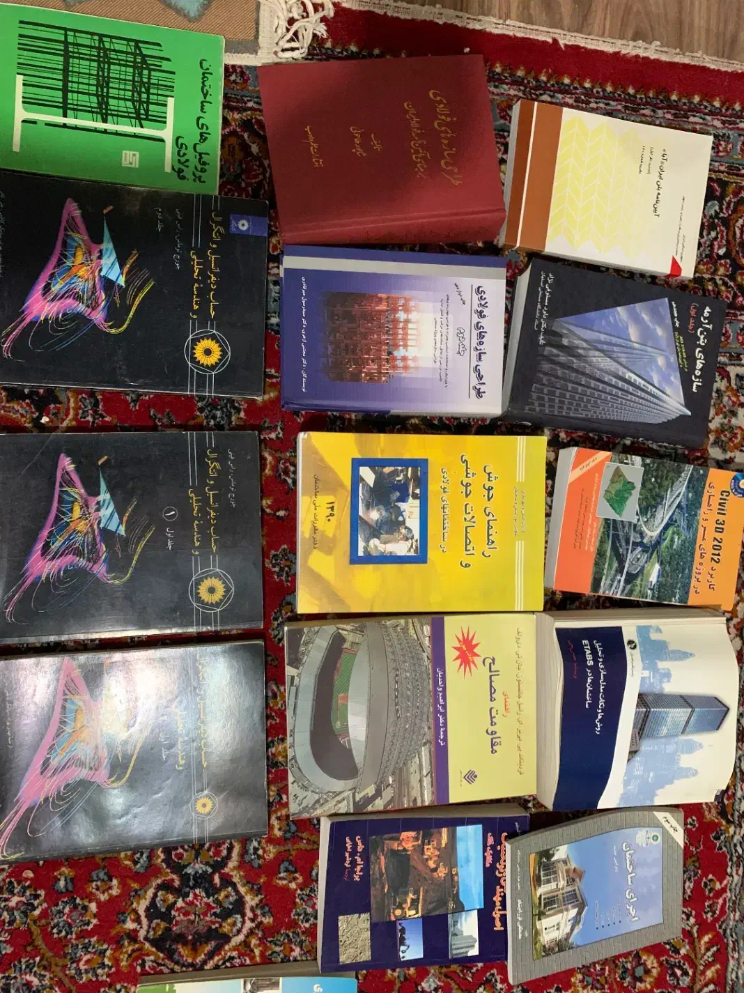 کتاب های زبان انگلیسی و مهندسی عمران|کتاب و مجله آموزشی|لاهیجان, امیرشهید|دیوار