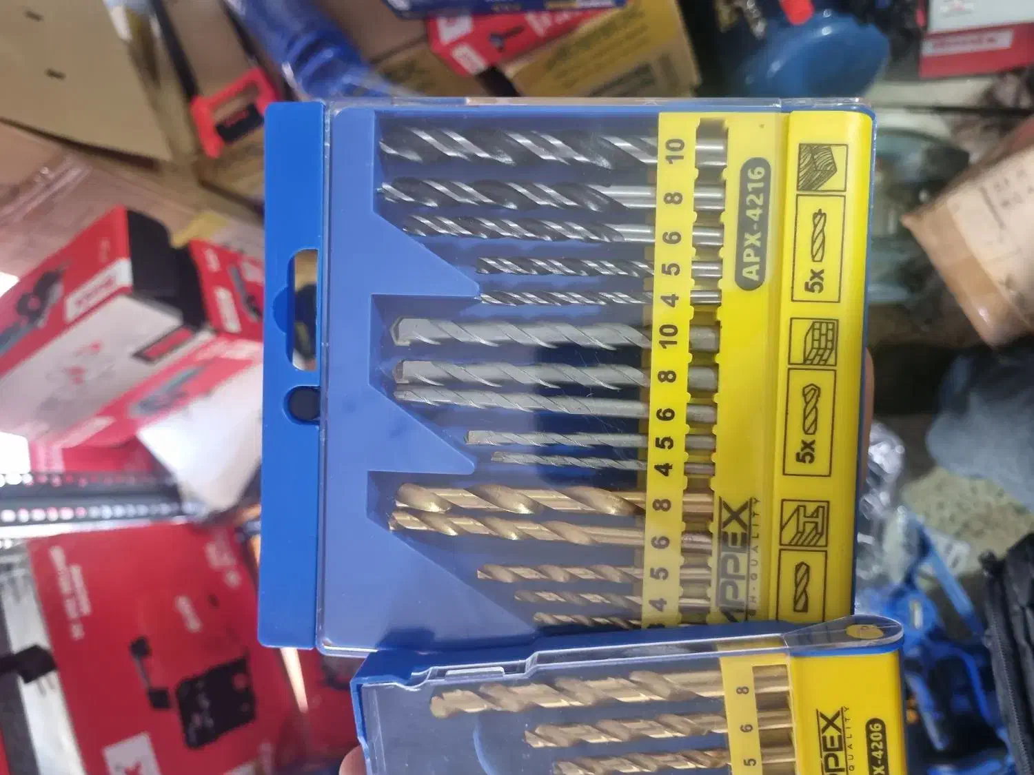 ست مته ترکیبی سنگ چوب آهن و سرپیچگوشتی تایوانی|ابزارآلات|مریوان, |دیوار