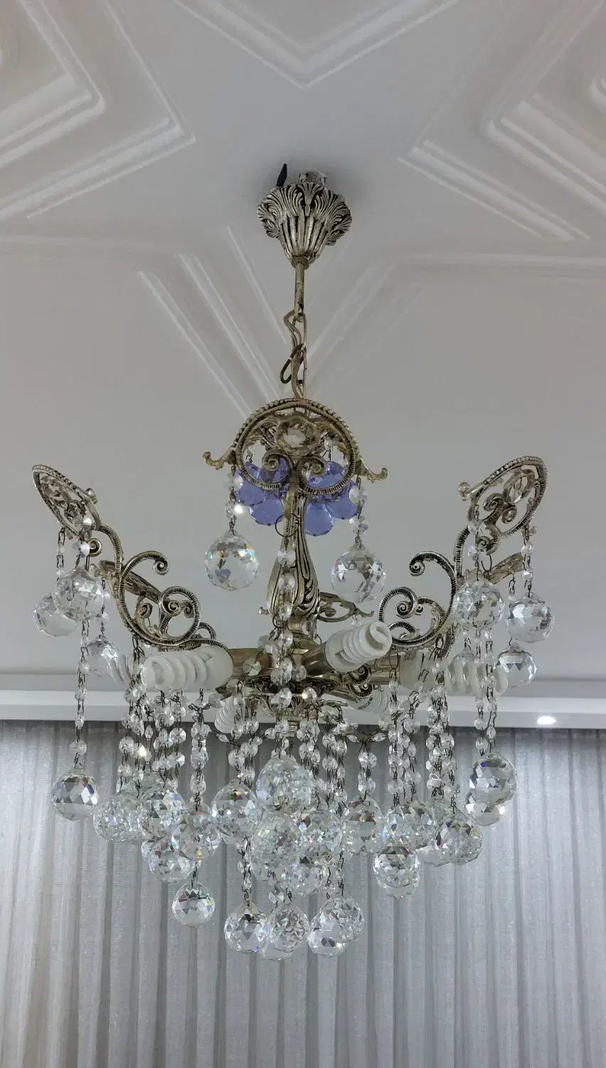 لوستر|لوستر و چراغ آویز|شهرکرد, |دیوار