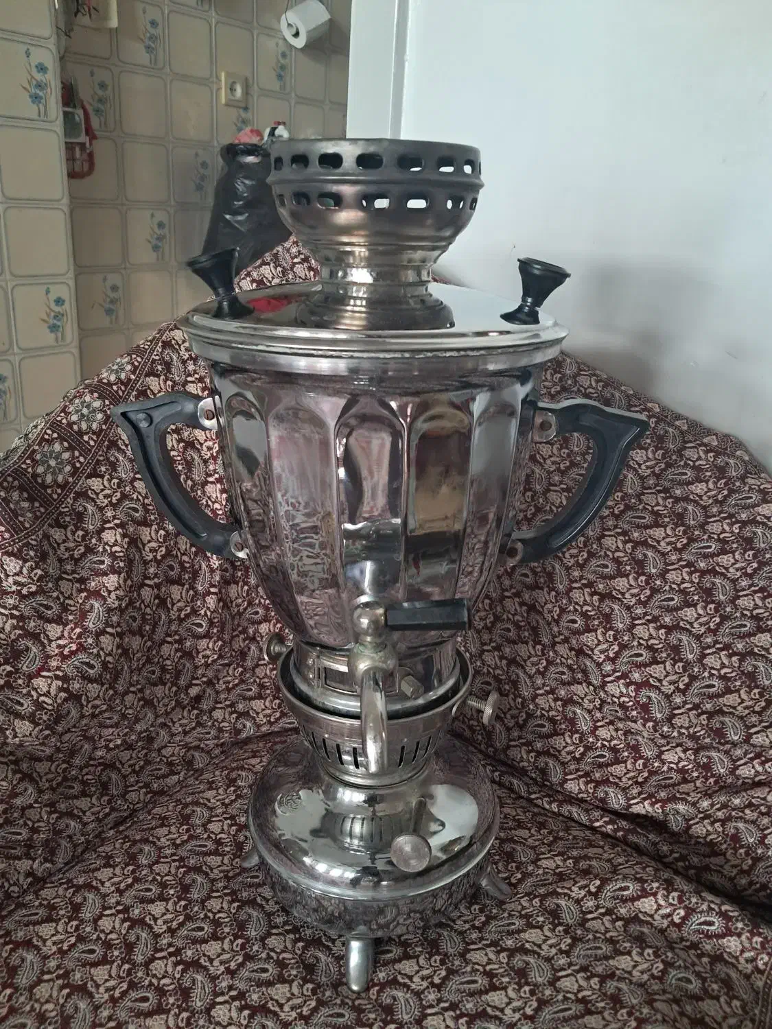 سماور نفتی|سماور، چای‌ساز، قهوه‌ساز|اصفهان, ملاصدرا|دیوار