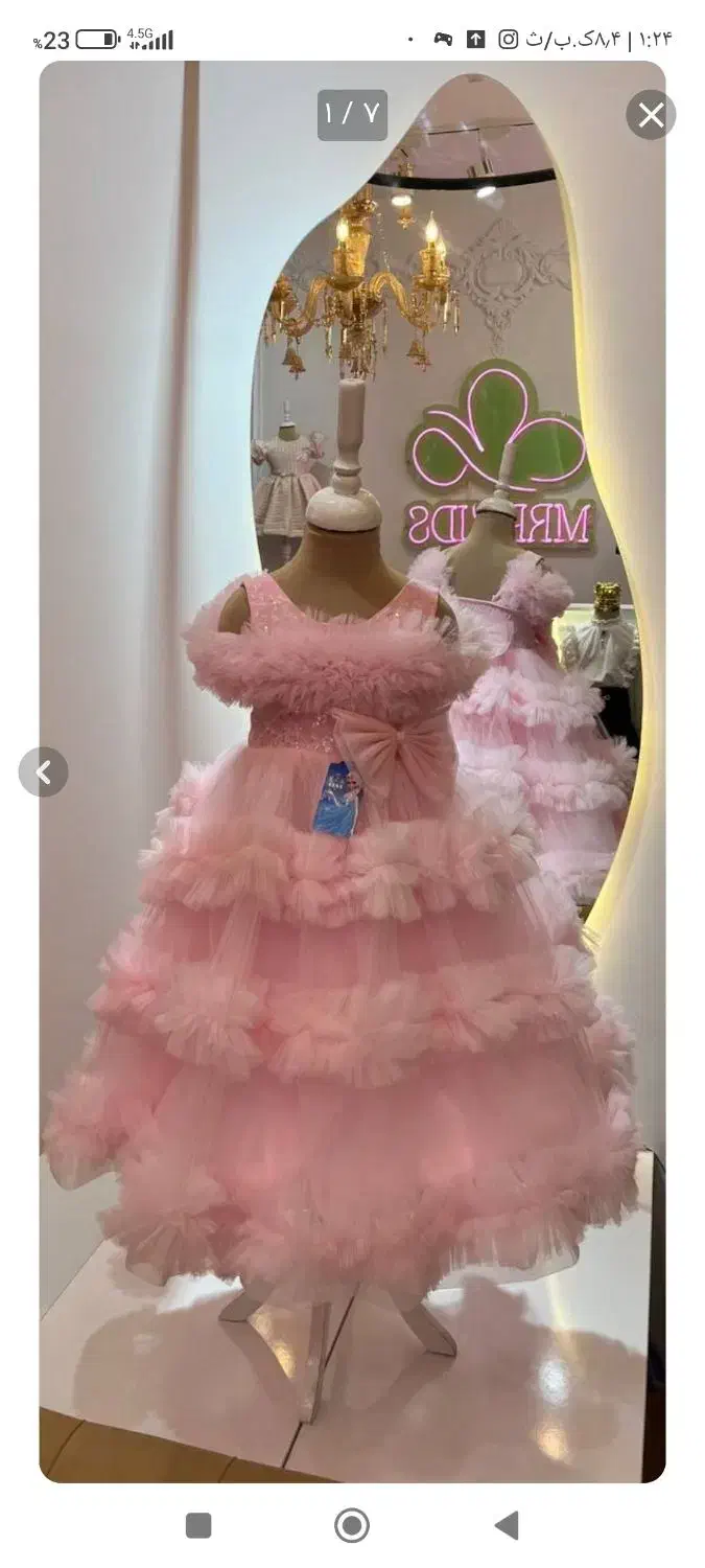 کرایه لباس مجلسی.عروس دخترانه.عروس.مزون صمدی|لباس|مشهد, رسالت|دیوار