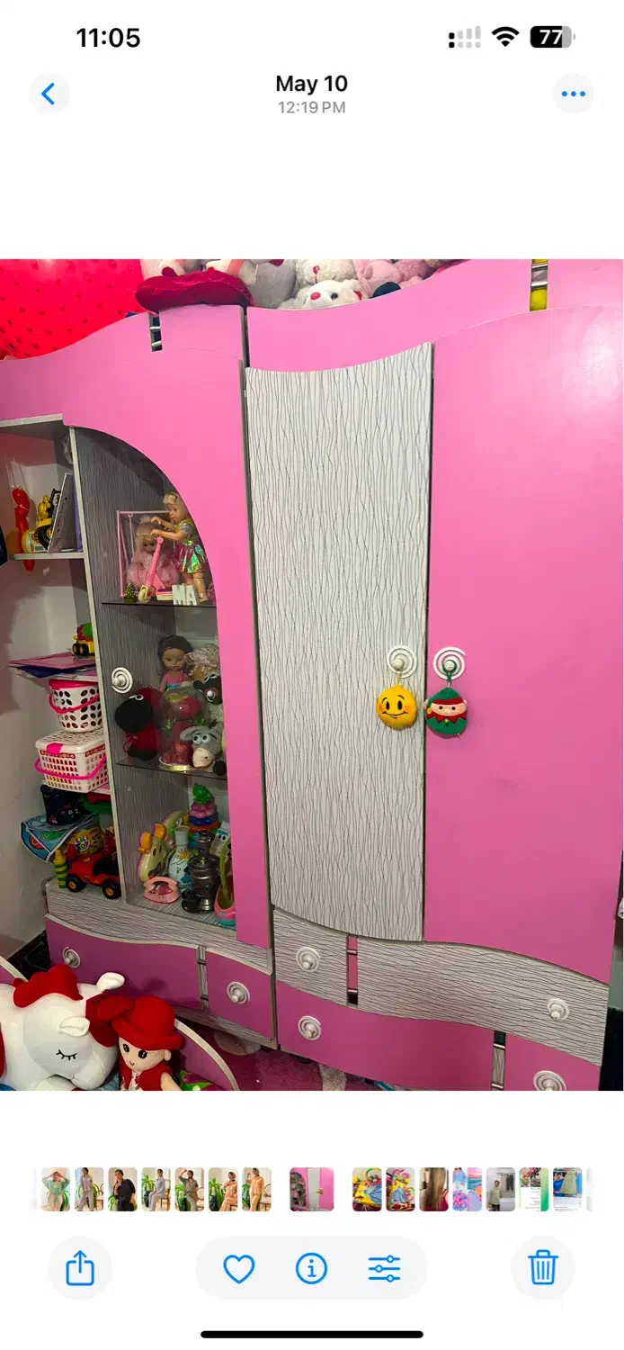 تخت همراه دو کمد|تخت و سرویس خواب|بیرجند, |دیوار