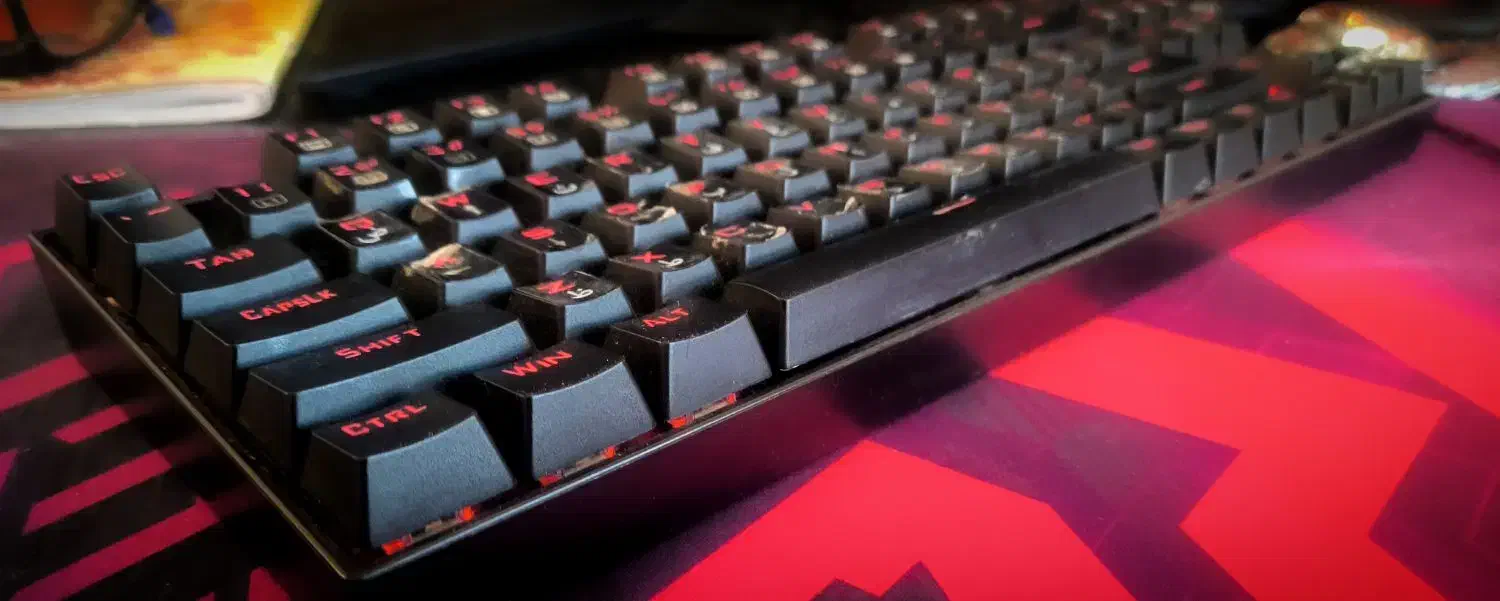 کیبورد مکانیکال ۸۰ درصد Redragon K552 Kumara|قطعات و لوازم جانبی رایانه|یاسوج, |دیوار