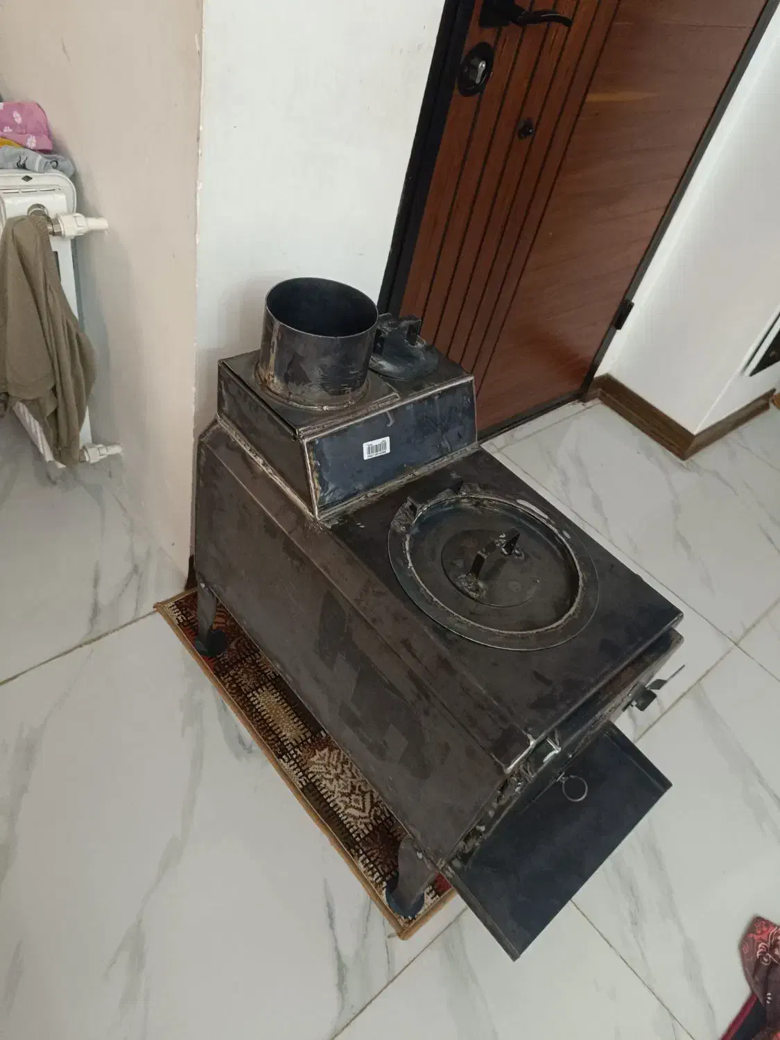 بخاری هیزمی آهنی چند منظوره|بخاری، هیتر، شومینه|رشت, نامجو|دیوار