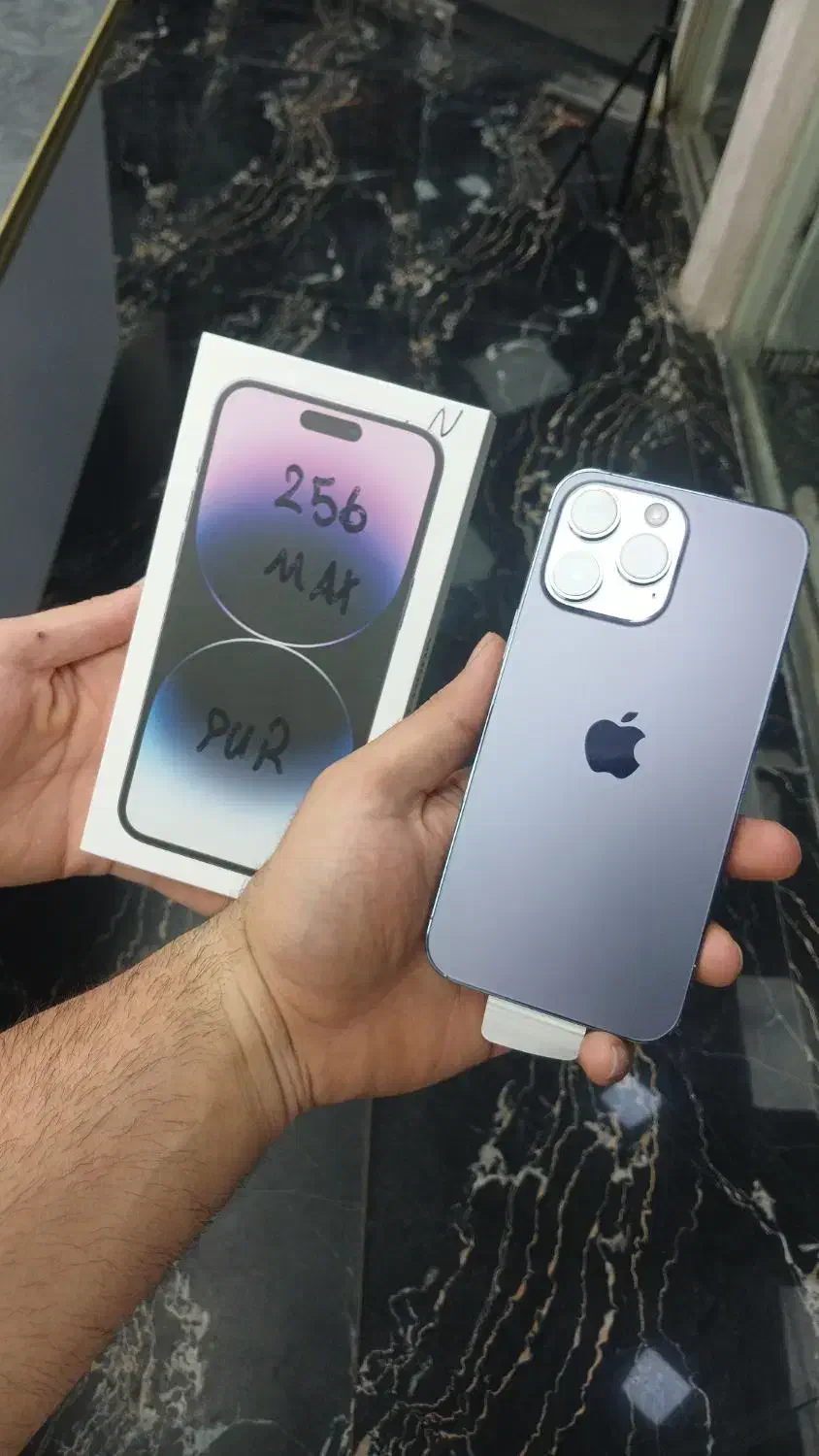 آیفون 14 promax حافظه 256 Zaa|موبایل|ساوه, |دیوار