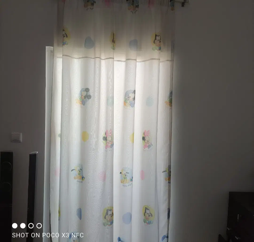 پرده میگی موس در حد نو|پرده، رانر، رومیزی|محمدشهر, سیدآباد|دیوار