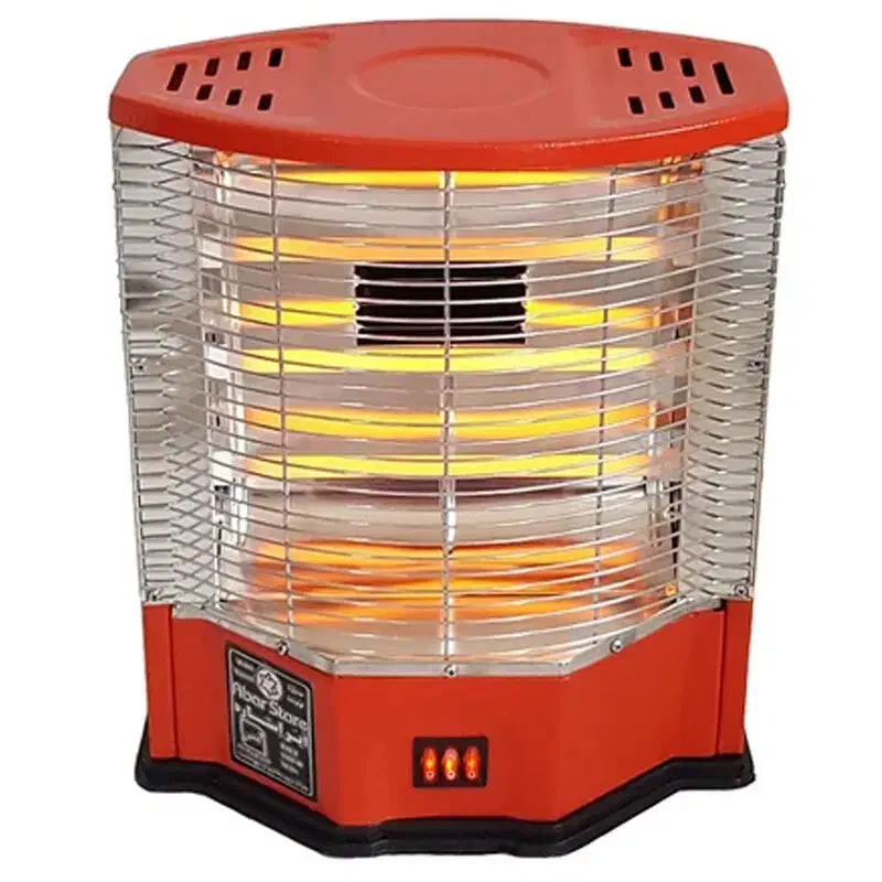 بخاری برقی فن دار ایستاده ۳ المنت شیشهای 1800وات|بخاری، هیتر، شومینه|رشت, کوی طالقانی|دیوار