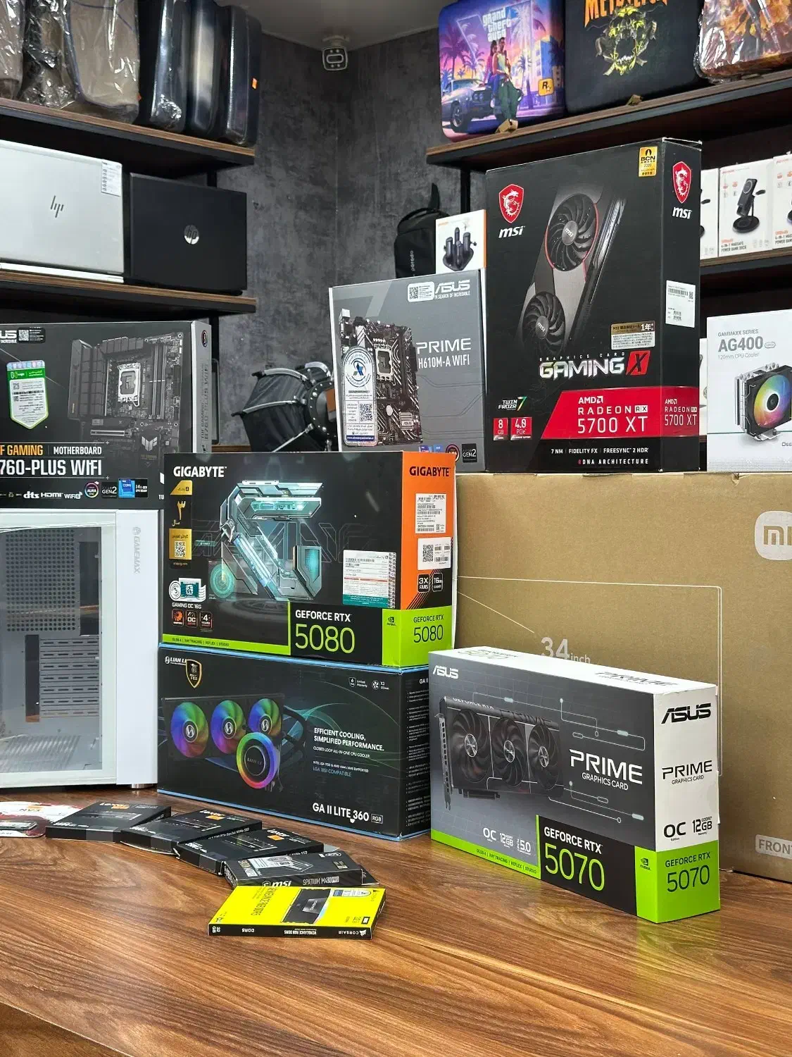 انواع قطعات گیمینگ در سیستانا|رایانه همراه|زاهدان, |دیوار