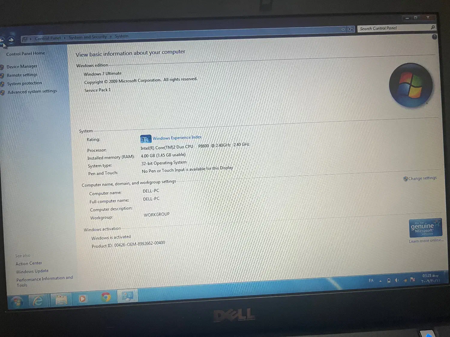 لپتاب دل|رایانه همراه|مشهد, محمدآباد|دیوار