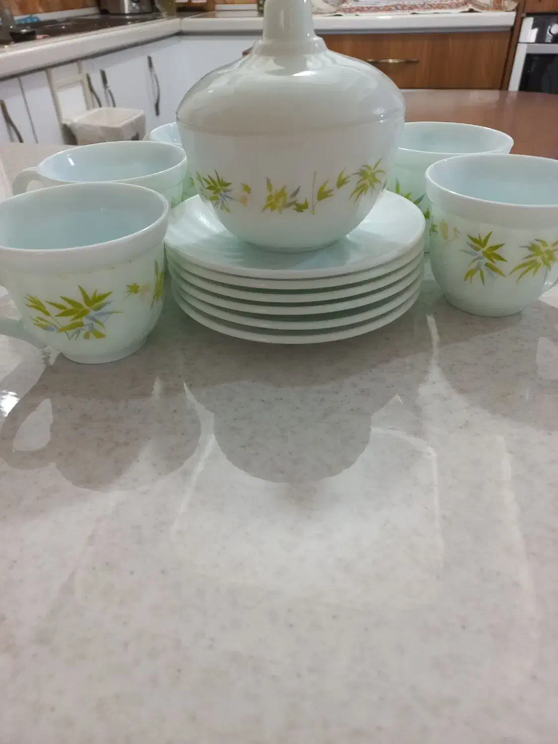 سرویس چایخوری پارس اوپال|ظروف سرو و پذیرایی|شیراز, شهرک گلستان شمالی|دیوار