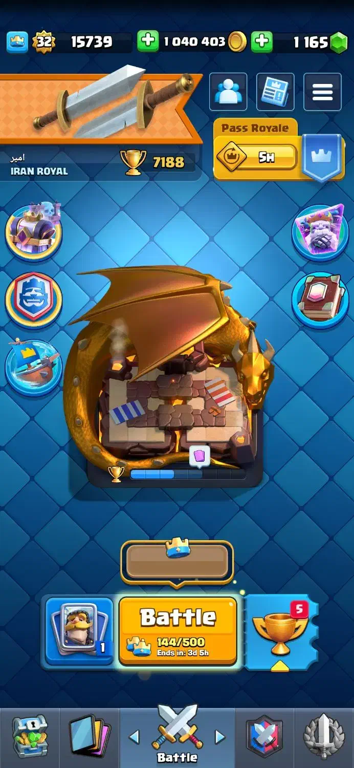 کلش رویال|کنسول، بازی ویدئویی و آنلاین|رباط‌کریم, نصیرشهر|دیوار