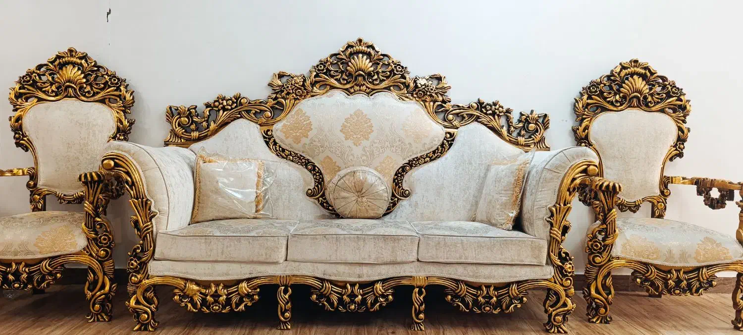 مبل پنجه شیری تر و تمیز|مبلمان خانگی و میز عسلی|محمدشهر, محمدشهر|دیوار