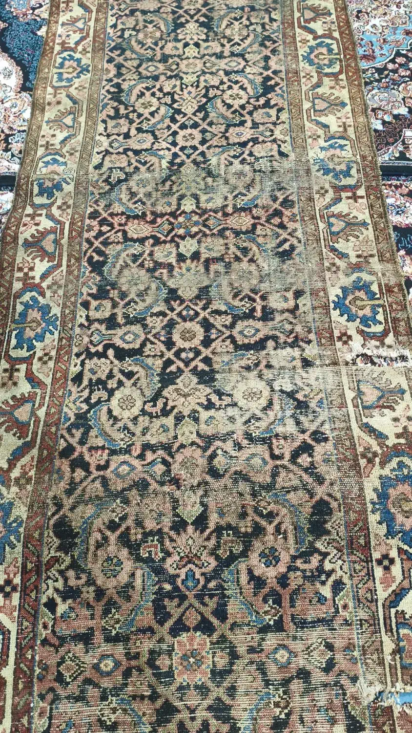 قالیچه دست بافت قدیمی|فرش|دزفول, |دیوار