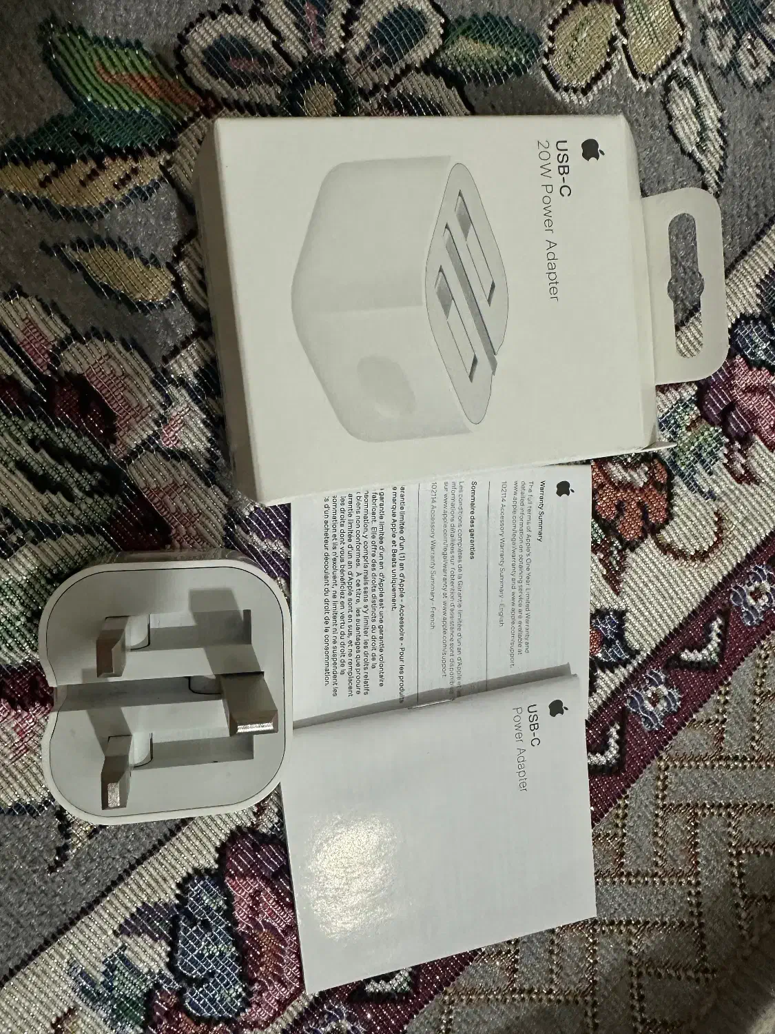 اداپتور اصلی اپل ۲۰وات|لوازم جانبی موبایل و تبلت|تهران, شهرک طالقانی|دیوار