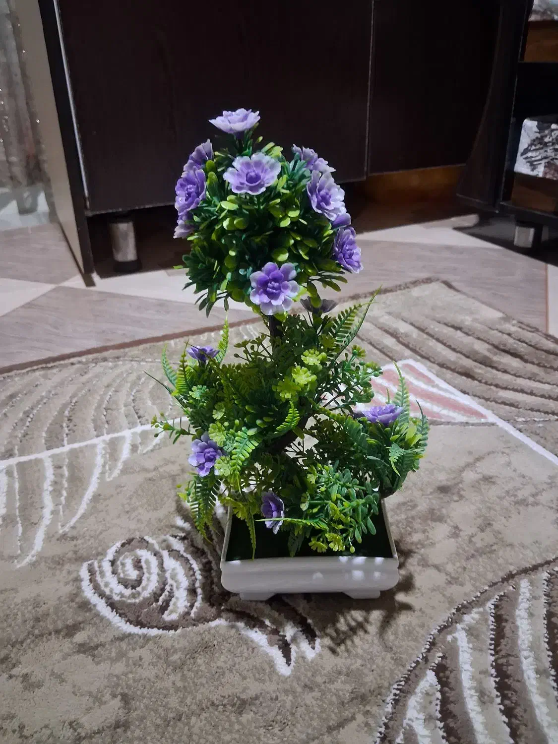 ۲عددگلدان گل مصنوعی|گل مصنوعی|چناران, |دیوار