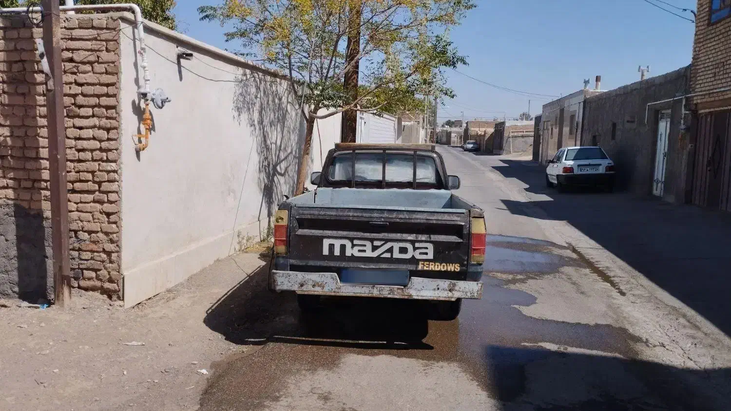 وانت مزدا cngمخزن نیسانی|خودرو سواری و وانت|فردوس (خراسان), |دیوار