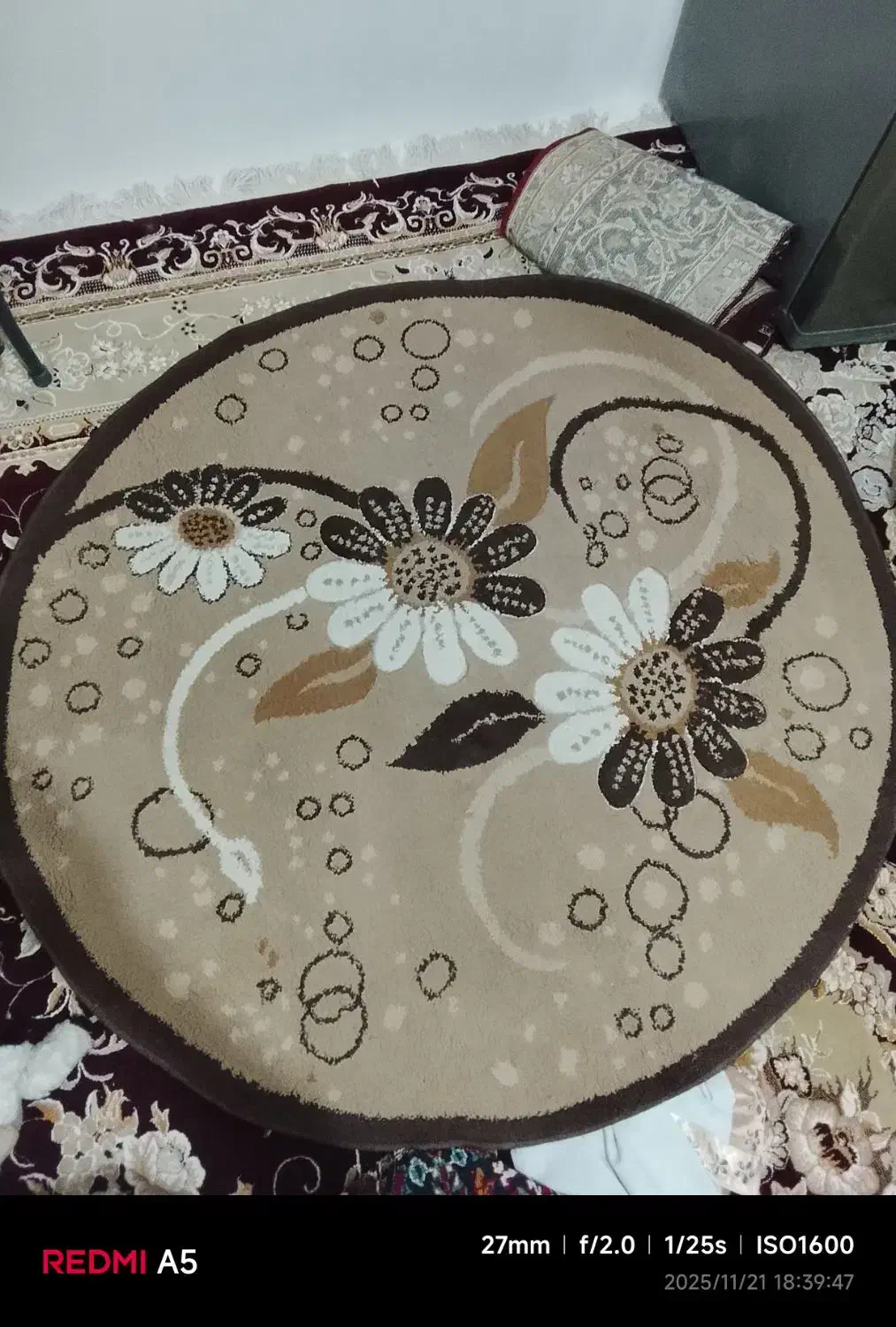 گلیم فرش تابلو آینه|گلیم، جاجیم، گبه|کرمانشاه, |دیوار