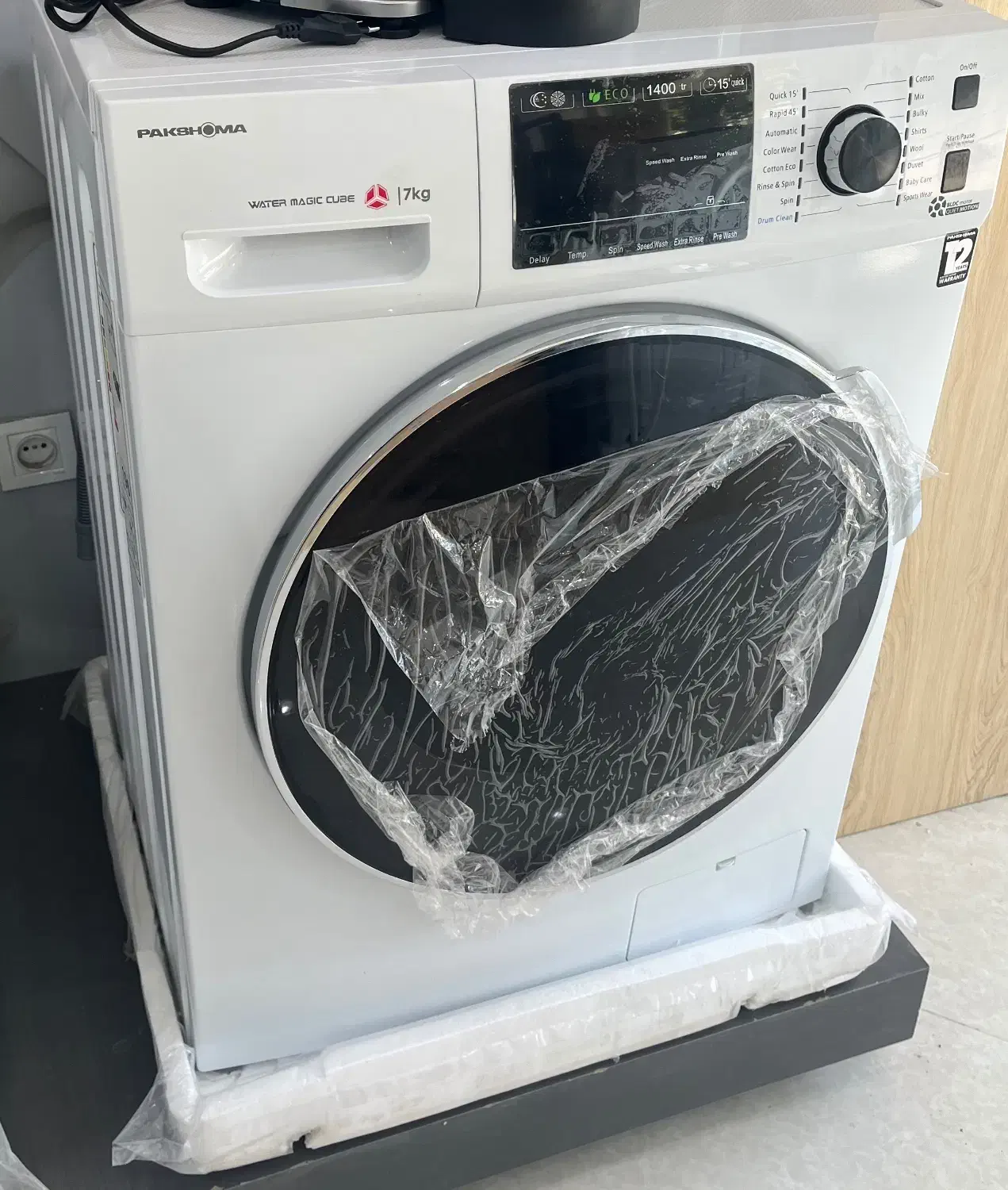 با ماهی۳۳۰۰ لباسشویی بخر۱۸ماهه کسرازحقوق بانک رفاه|ماشین لباسشویی و خشککن لباس|مینودشت, |دیوار