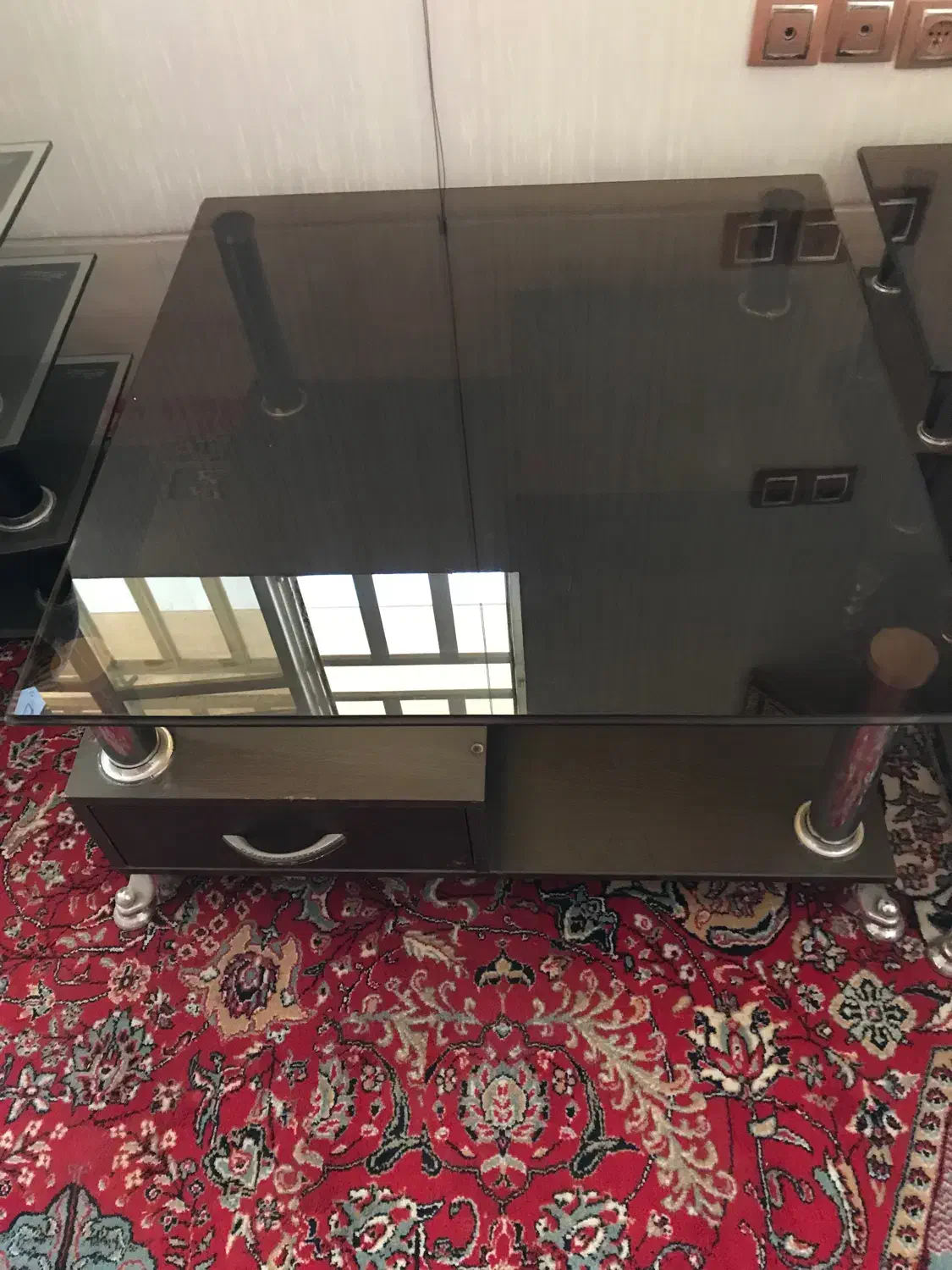 میز وسط با گلمیز|مبلمان خانگی و میز عسلی|شیراز, شهرک صدا و سیما|دیوار