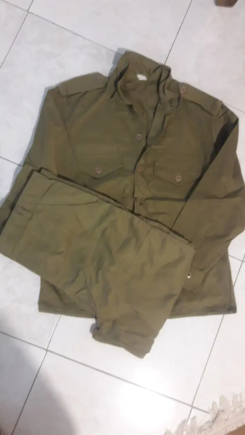 لباس کار سربازی بلوز و شلوار مردانه نو نو|لباس|اصفهان, پرتمان|دیوار