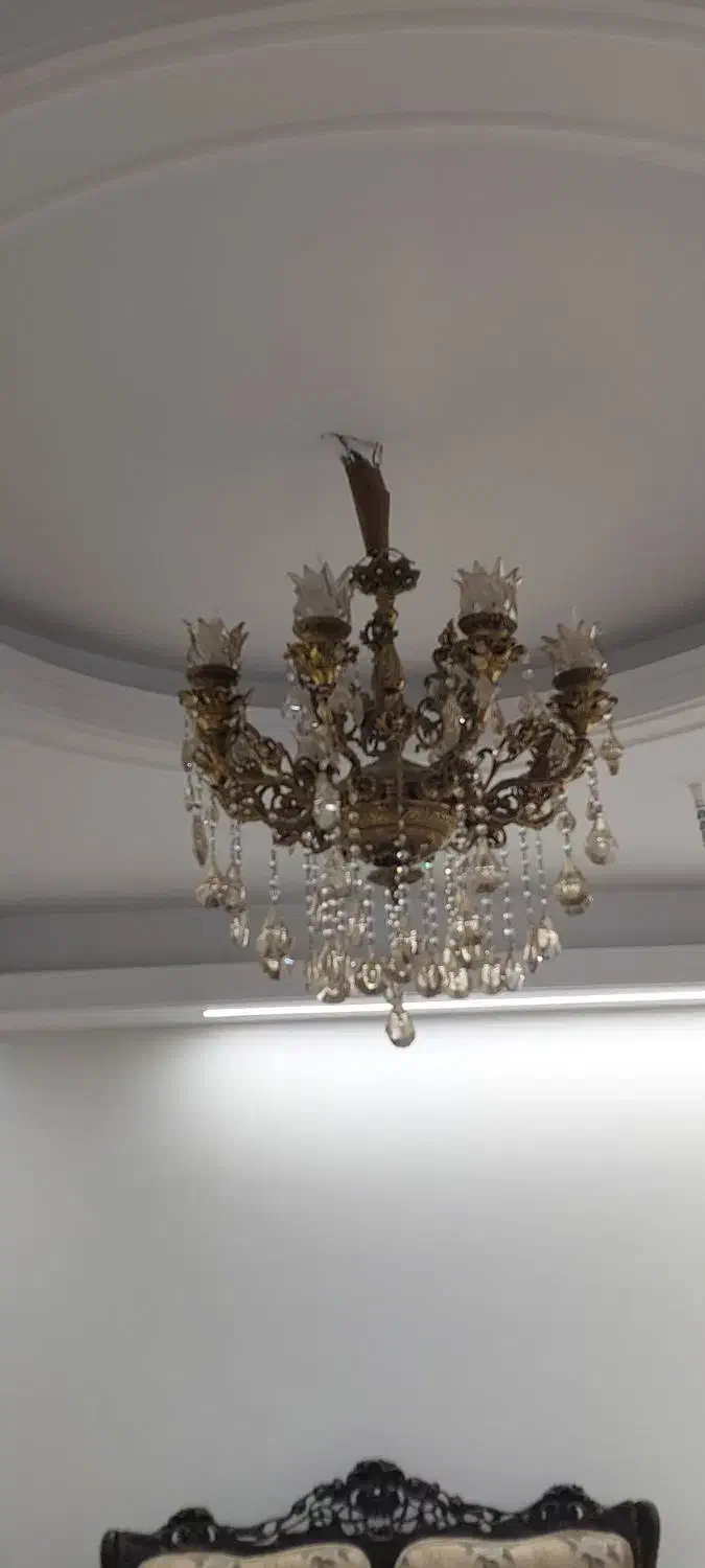 لوستر|لوستر و چراغ آویز|ری, فیروزآبادی|دیوار