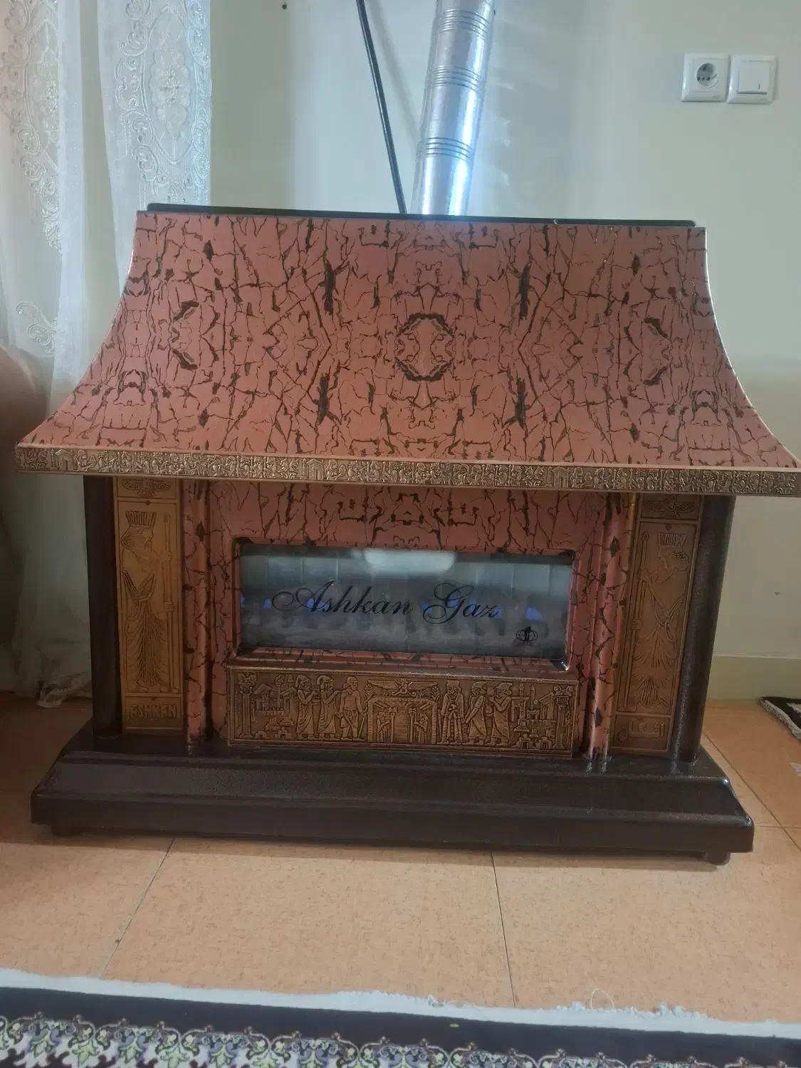 بخاری گازی|بخاری، هیتر، شومینه|ساوه, |دیوار