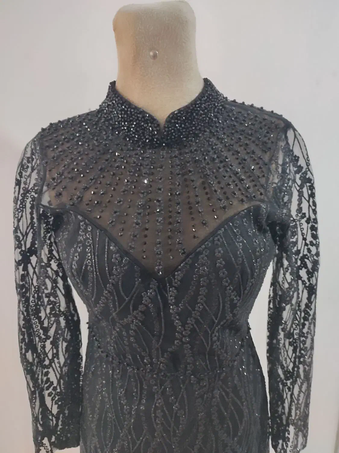 لباس مجلسی زنانه خیلی شیک مزون دوری هست|لباس|ابریشم, |دیوار