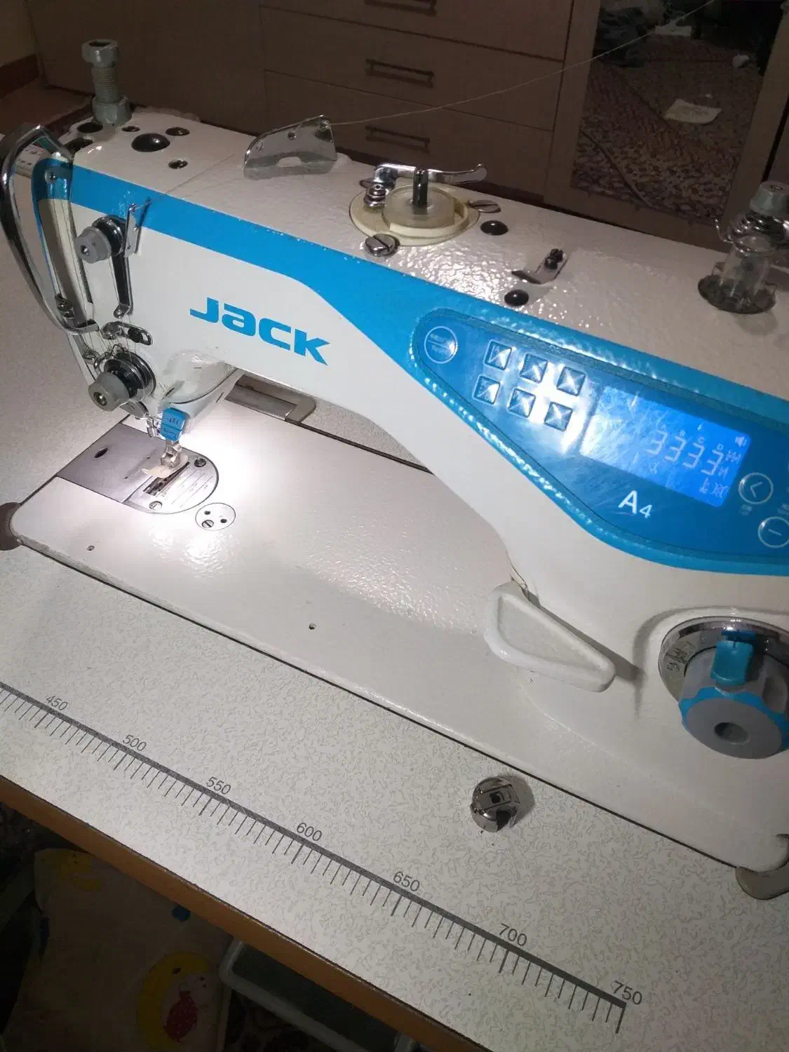 چرخ راسته دوزA4 جک تمام فول|چرخ خیاطی و ریسندگی|چناران, |دیوار