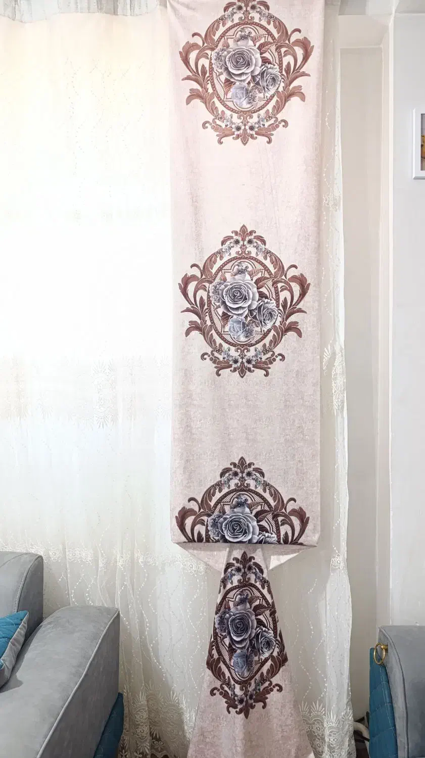 دکور پرده درحد نو|پرده، رانر، رومیزی|پارسآباد, |دیوار