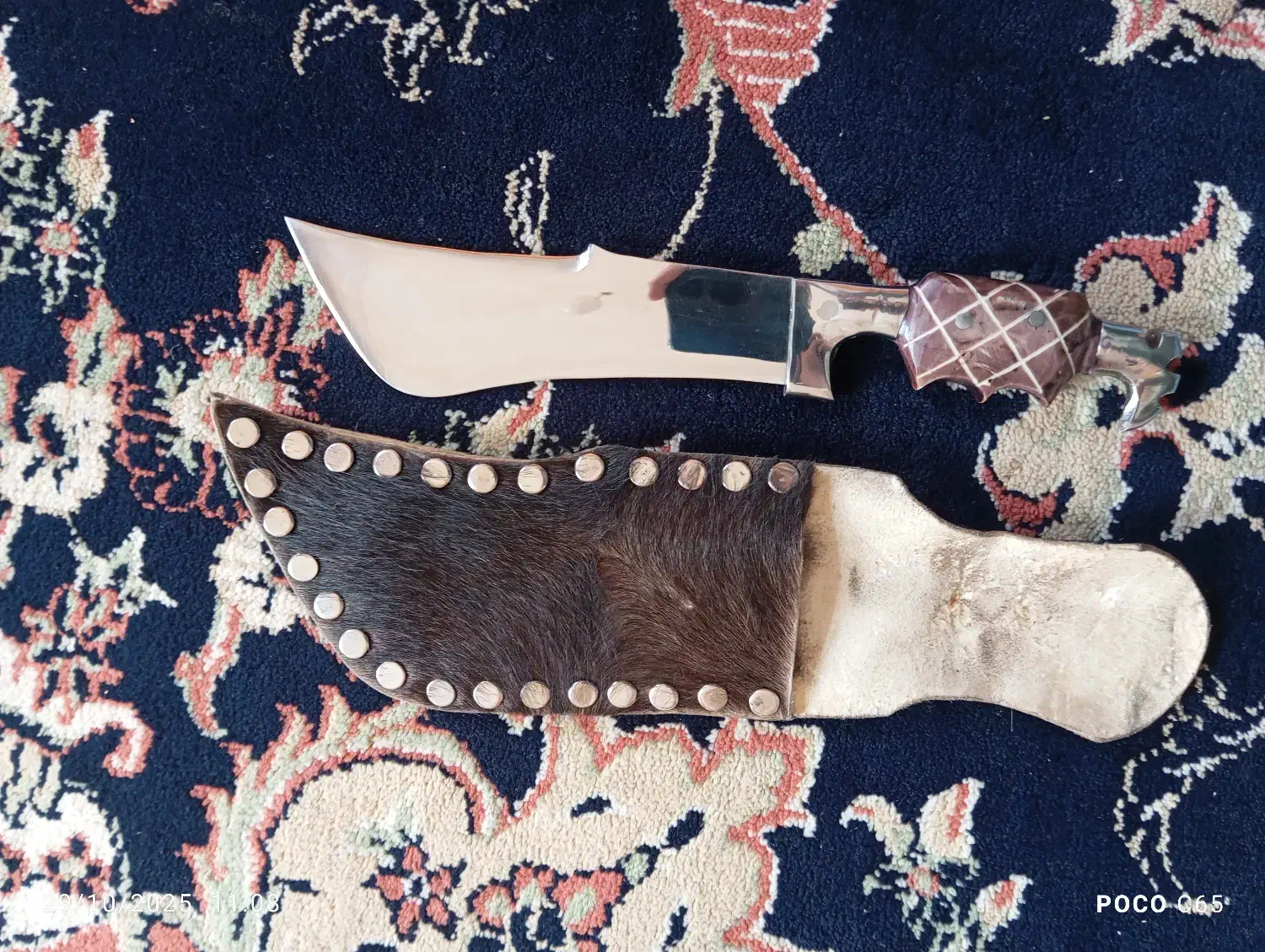 چاقو 26 سانتی اصلی غلاف اصلی|کوهنوردی و کمپینگ|سیجوال, |دیوار