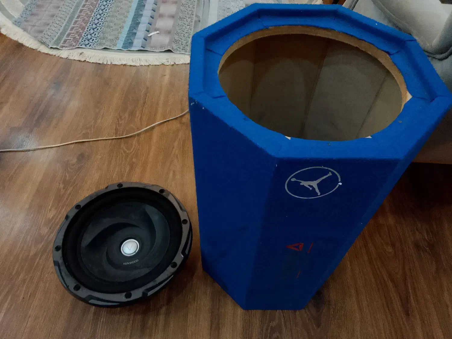 ساب ووفر 3010 کنوود به همراه باکس ۶ ضلعی|صوتی و تصویری|مشهد, ایثارگران|دیوار