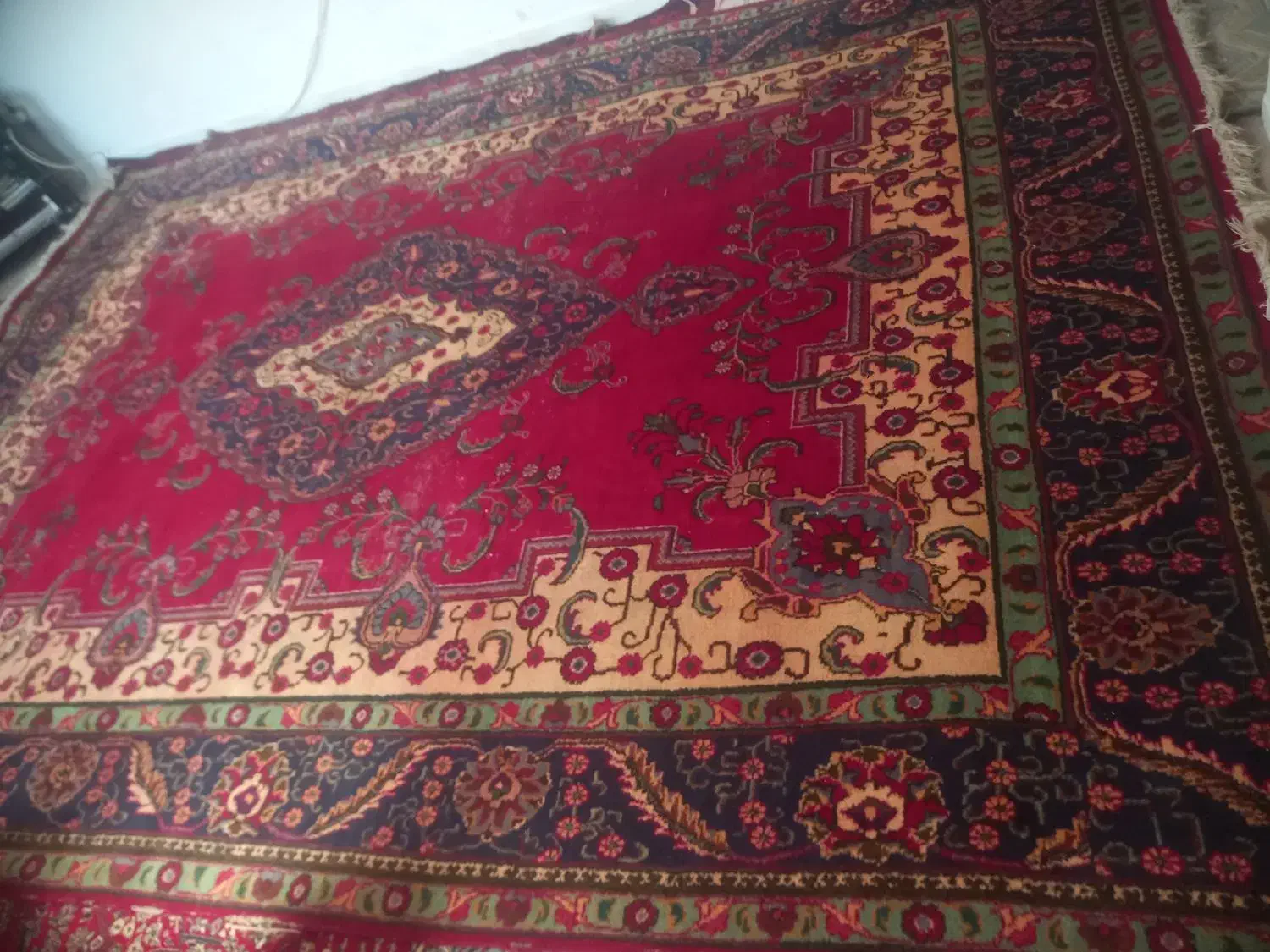 فرش ۱۲ متری دستی دستبافت کاشان|فرش|ملارد, |دیوار