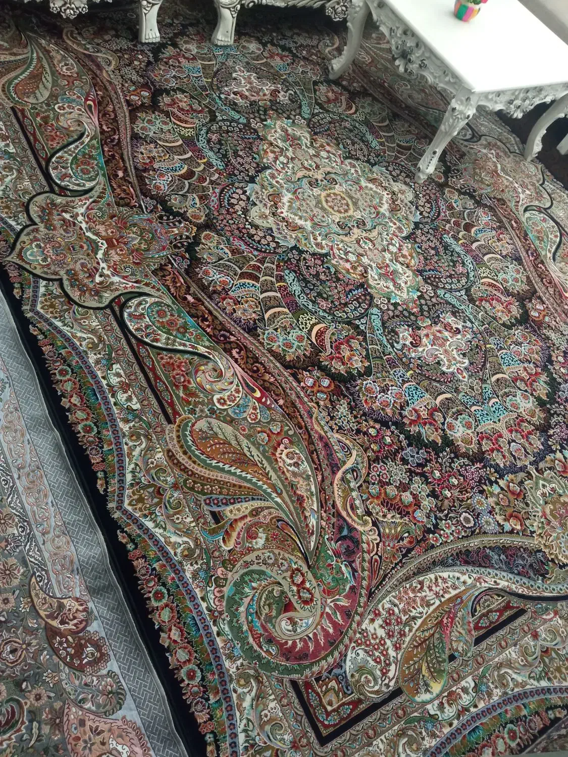 فرش ۹ متری سالم وتمیز|فرش|قزوین, |دیوار